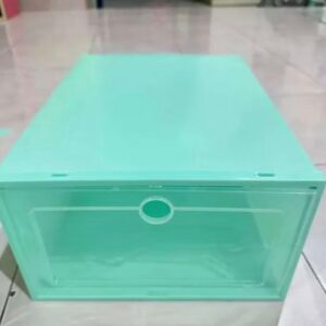 💚 สีเขียวมิ้นต์ ( ขายแยก ทีละชิ้น ) เติมความสดใสให้บ้านด้วยกล่องเก็บรองเท้าสีเขียวมิ้นต์ น่ารัก ประหยัดพื้นที่ ใช้งานสะดวก 💚