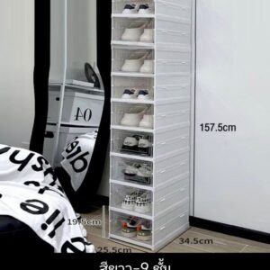 รุ่นนี้พับเก็บได้ เคลื่อนย้ายสะดวก จะย้ายมุมไหนก็ง่าย 9 ชั้น